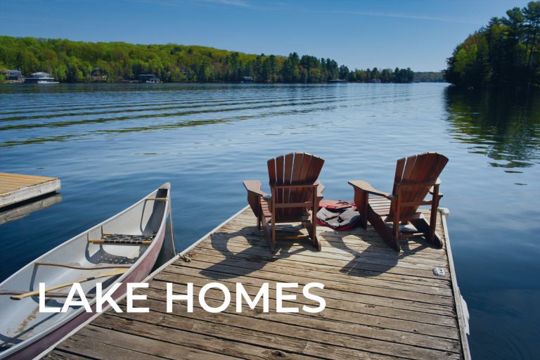 Lake Homes, Cottages and Waterfront Property