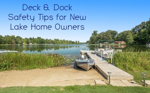 dock and deck safety tips for lake home owners