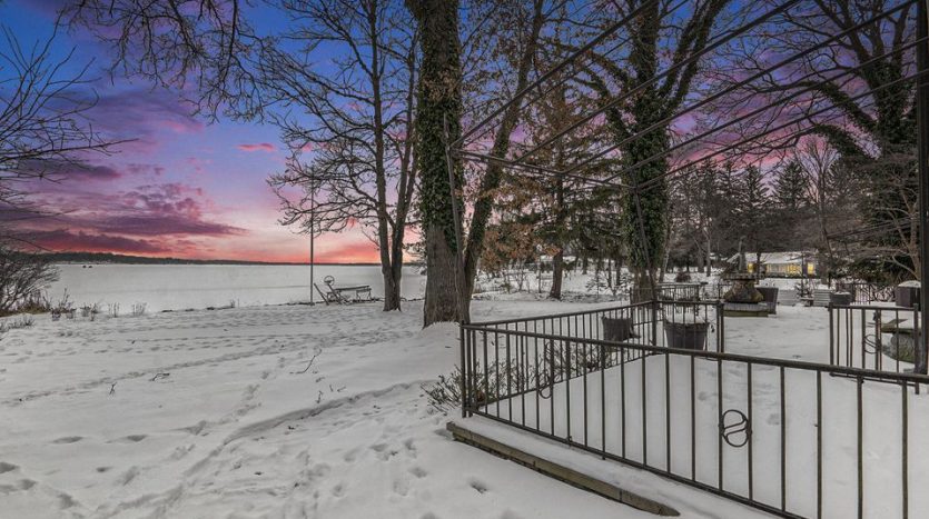 Spanish-style colonial home on Gull Lake