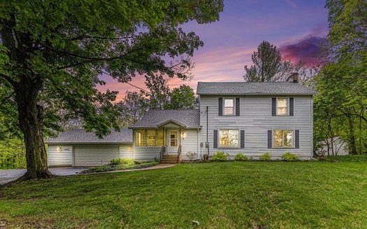 waterfront home on Eagle Lake Bloomingdale MI