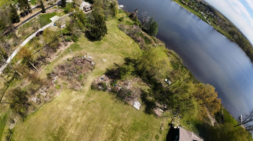 3 acres with water frontage Calhoun County MI